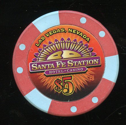 $5 Santa Fe Station 1st issue 2000
