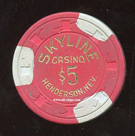 $5 Skyline Casino 2nd issue 1976