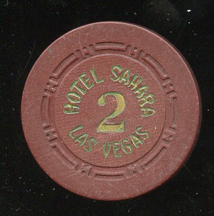 Hotel Sahara Roulette Table 2 Brown