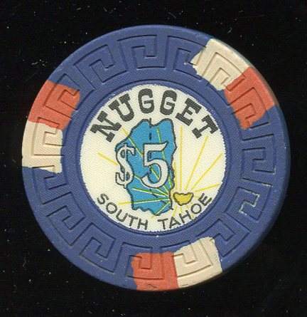 $5 Nugget 1st issue 1965 South Tahoe