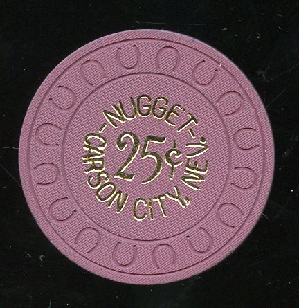 .25 Nugget 4th issue Carson City 1988