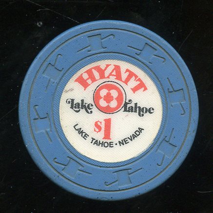 $1 Hyatt 1st issue 1976 Lake Tahoe