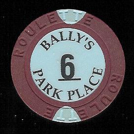 Ballys 4 Park Place Brown Table 6