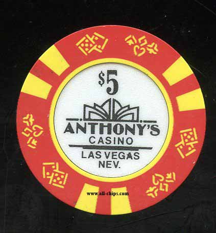 Anthony's Casino Las Vegas NV $1 Chip 1989 