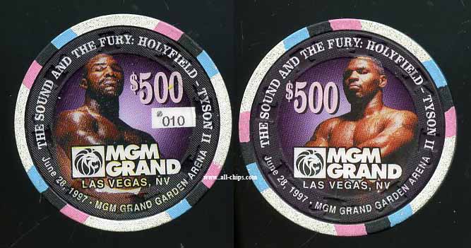 Uncirculated $5 Las Vegas MGM Grand Millennium Casino Chip 