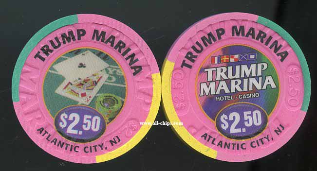 MAR-2.5 $2.50 Trump Marina 1st issue