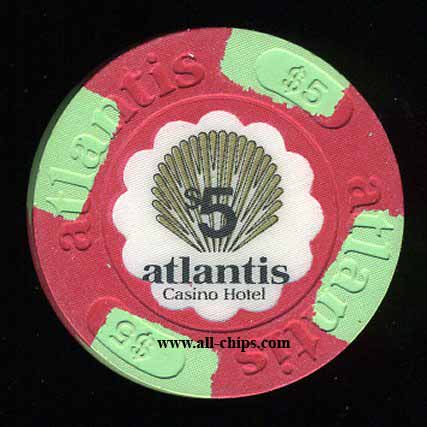 ATL-5 $5 Atlantis 1st issue 1984 Rare AU