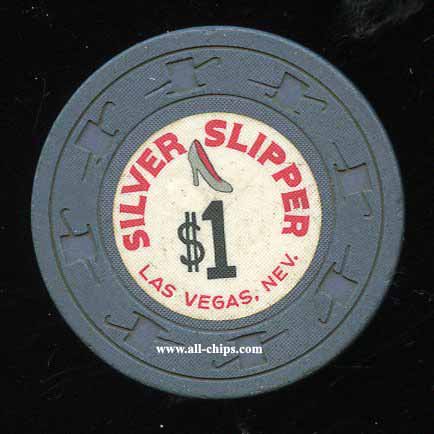 $1 Silver Slipper 8th issue 1969 2 line on $ 