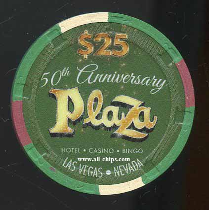 $25 Plaza 50th Anniversary 2001