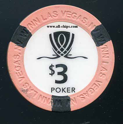 $3 Wynn Poker Room Chip