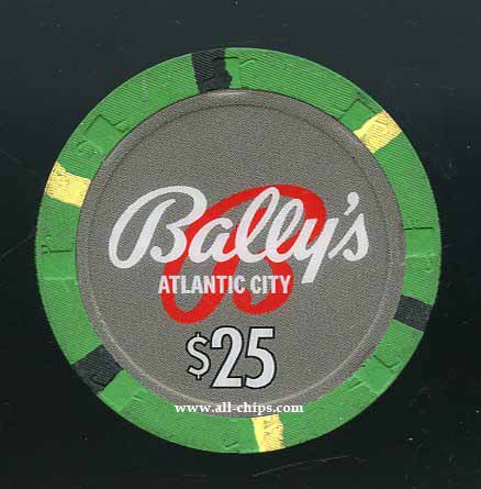 $25 Bally's Atlantic City 1st issue