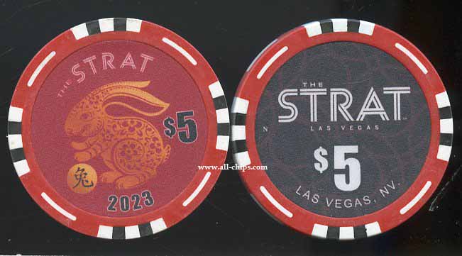 $5 The Strat Chinese New Year of the Rabbit 2023