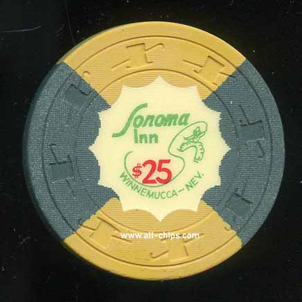 $25 Sonoma Inn 4th issue 1959