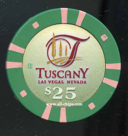 $25 Tuscany Casino 1st issue?