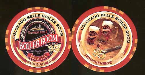 $5 Colorado Belle Boiler Room Brew Pub