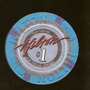 $1 Hilton 8th issue Las Vegas Obsolete