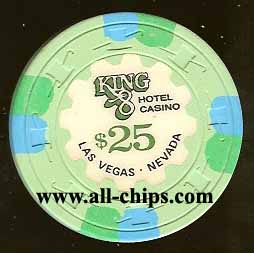 $25 King 8 Hotel & Casino 3rd issue 1980s