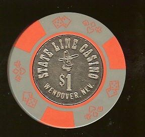 $1 State Line Casino Wendover 1980