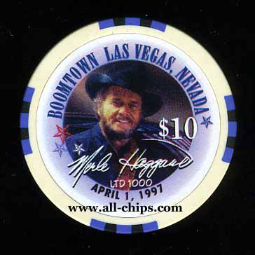$10 Boomtown Merle Haggard 1997