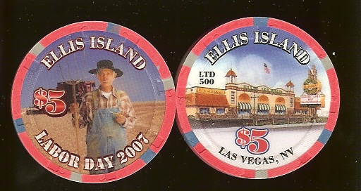 $5 Ellis Island Labor day 2007