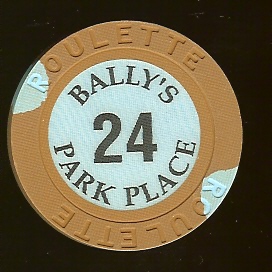 Ballys 4 Park Place Tan Table 24