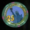 $25 President Casino Back up New York