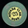 $25 Nevada Club Reno
