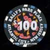 BPP-100b $100 Ballys Park Place 3rd issue