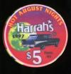 $5 Harrahs Hot August Nights 1997 Reno