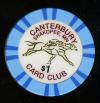 $1 Canterbury Card Club Casino Minnesota