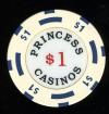 $1 Princess Casino Bahmas & Islands