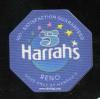 $5 Harrahs 100% Satisfaction Guaranteed Octagon Lake Tahoe, NV. 1996