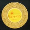 Harrahs Tahoe Roulette Yellow Orange Star 1966