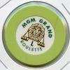 MGM Grand Roulette Lt Green L