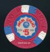 $5 MGM Grand Bicentennial 1776-1976