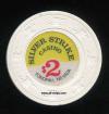 $2 Silver Strike Casino 1st issue Tonopah 1981