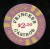 $2.50 Princess Casino St. Maarten