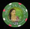 TAJ-25f $25 Trump Taj Mahal Gloria Estefan Were Very tough chip to get  Only 100 made