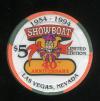 $5 Showboat 40th Anniversary 1954 - 1994