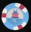 $1 Holiday Casino 5th issue 1980s AU/UNC