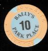 Ballys 4 Park Place Orange Table 10