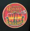 $5 Casino Royale 2nd issue 1994 Win Million