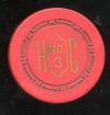 Harolds Club Roulette Red NO. 3 1950s