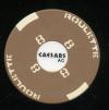 Caesars AC 3rd issue Roulette Brown Table 8