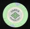 Trump Castle Roulette Green Fancy Cross