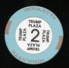 Trump Plaza 2nd issue Roulette Lt Blue Table 2