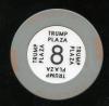 Trump Plaza 2nd issue Roulette Grey Table 8