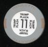 Trump Plaza 2nd issue Roulette Grey Table 11