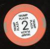 Trump Plaza 2nd issue Roulette Orange Table 2