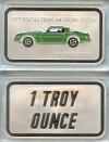 1977 Pontiac Trans Am Special Green .999 Fine Silver